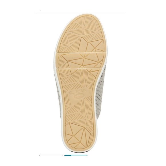 SOLD Dr. Scholl's Womens Grey Sonia Mesh Fabric Slip On Platform Sandals - Picture 12 of 15